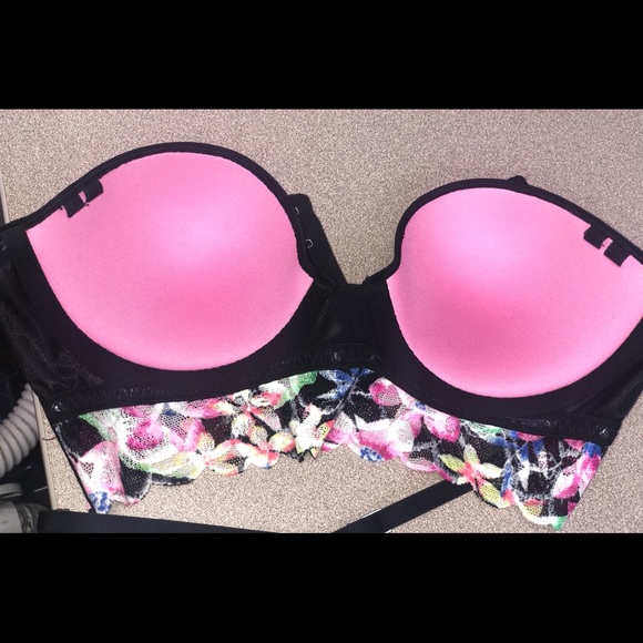 Pink Victoria’s Secret Bustier - Picture 4 of 5